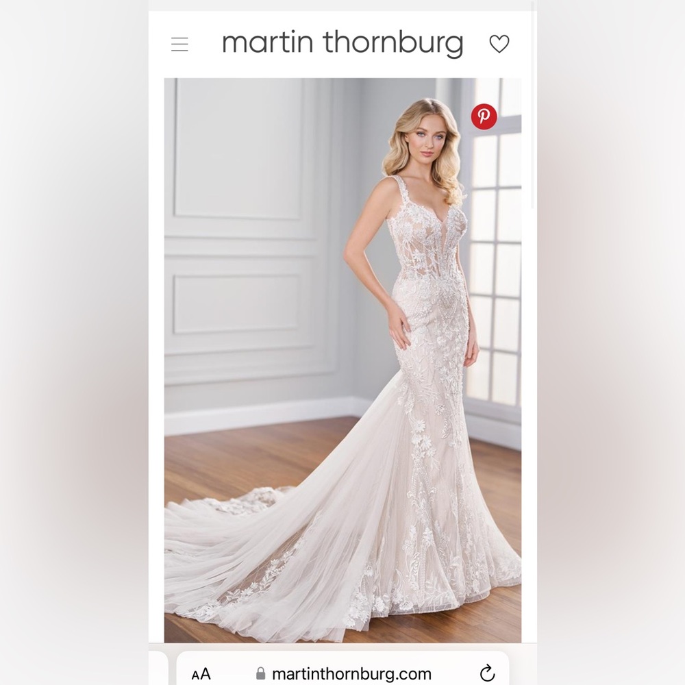 Martin Thornburg Branson Wedding Dress 122231 - Picture 1 of 17